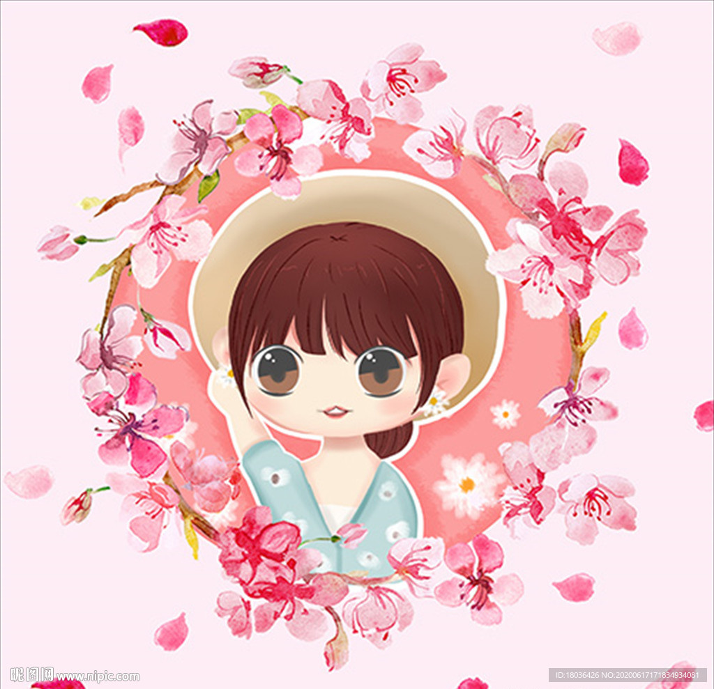 原创Q版手绘卡通人物