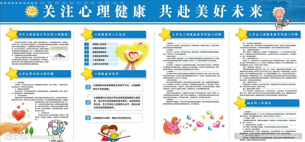 心理展板