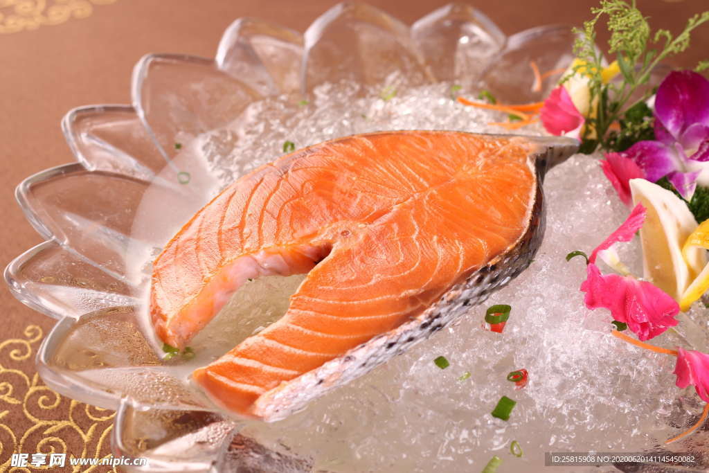 三文鱼鲜美图片