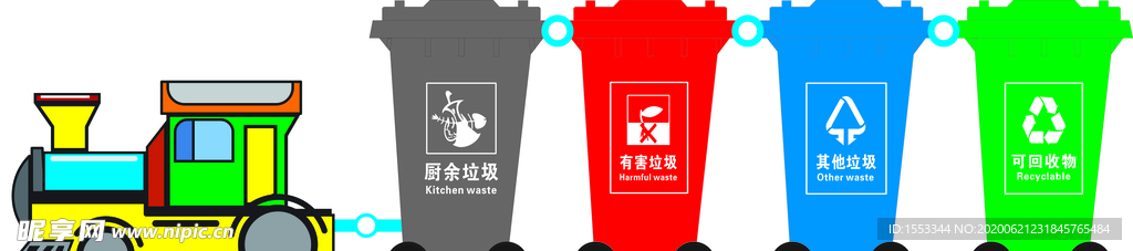 垃圾桶火车