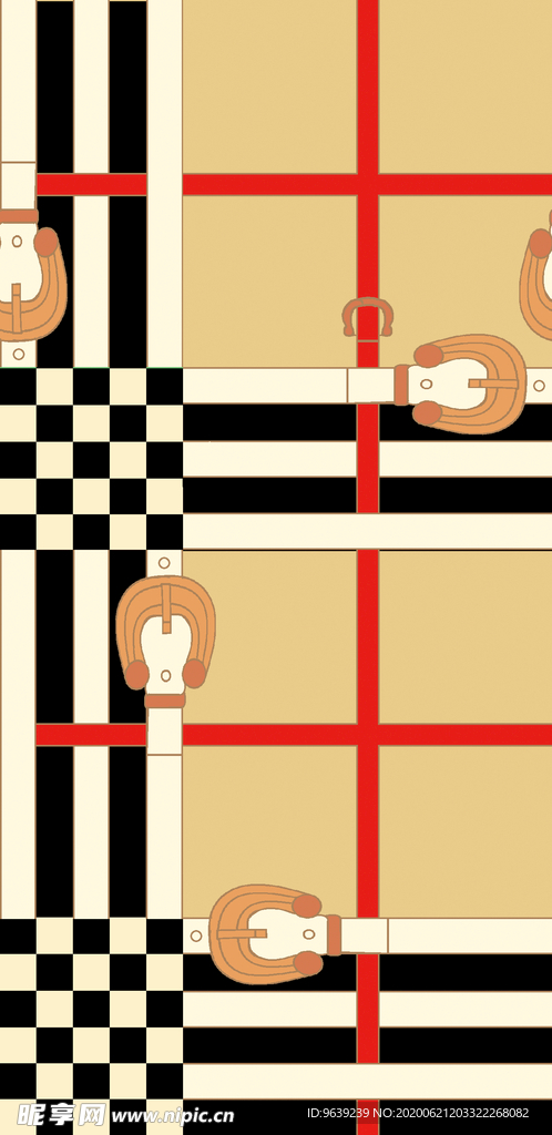 皮带格子链条大牌