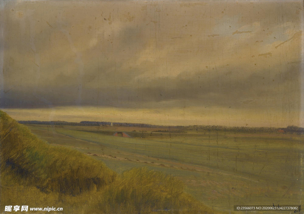 列维坦风景油画