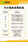 中介服务收费标准