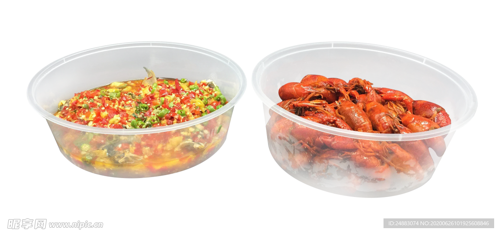 打包餐盆外卖美食免扣