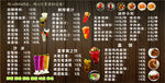 奶茶店菜单