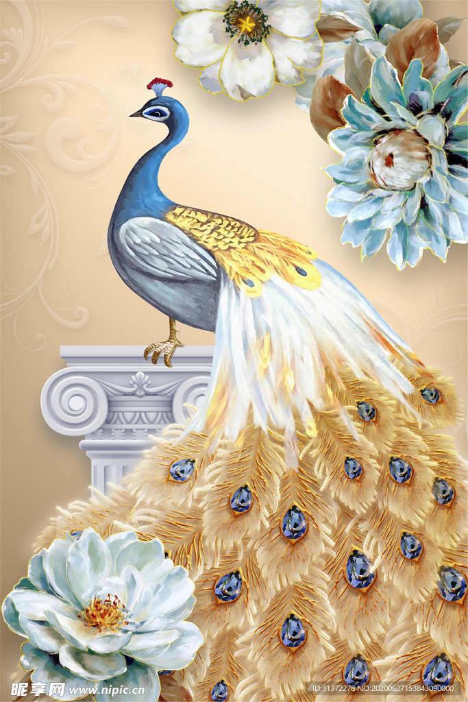 创意国潮装饰画图片