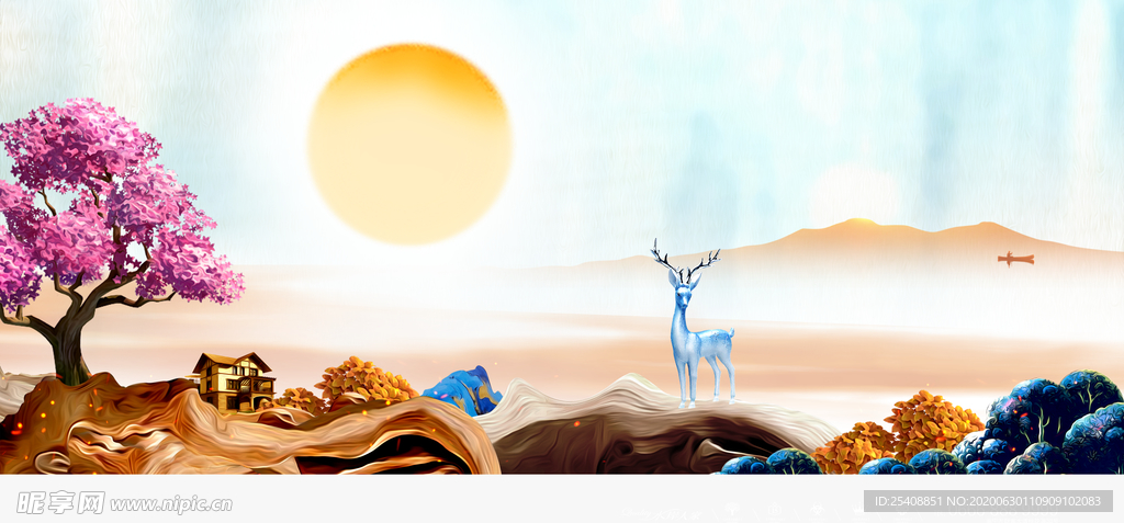 地产 中国风 中式 海报 展板