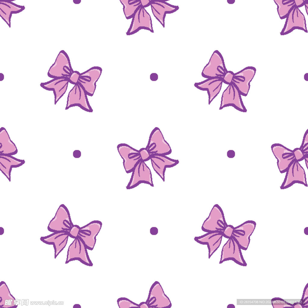 可爱风 蝴蝶结 卡通 设计