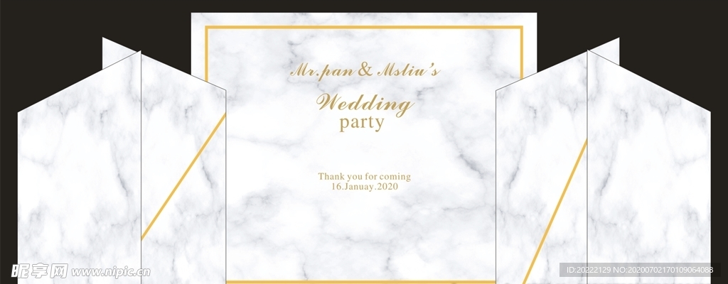 大理石舞台主题婚礼