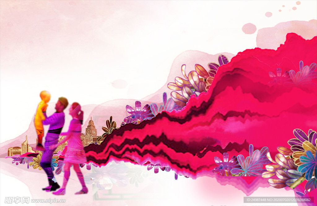 地产  一家人 城市 生活