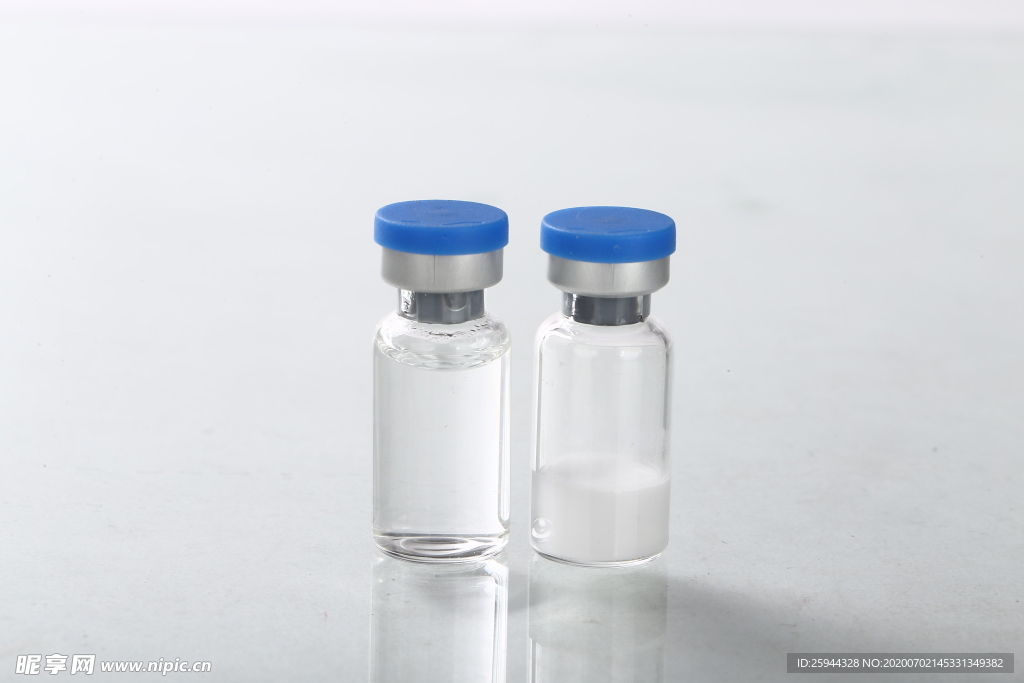 冻干粉瓶子素材