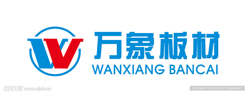 万象板材LOGO