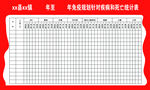 统计表