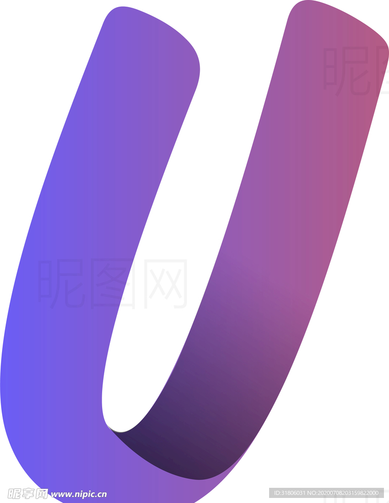 字母U