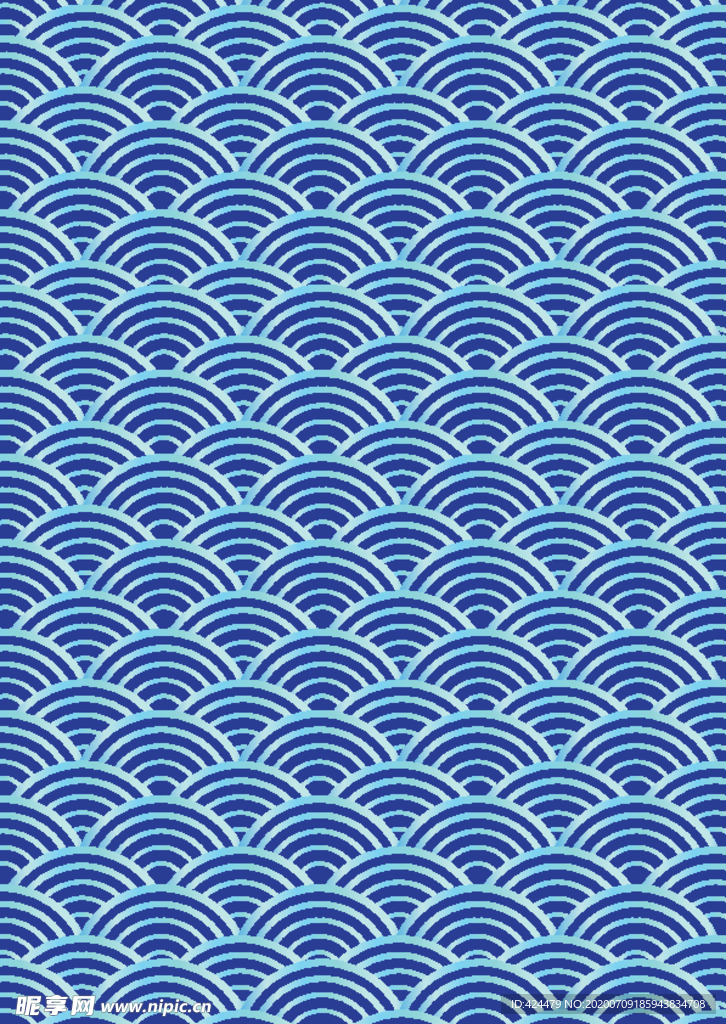 中国风锦鲤鱼纹底纹图案背景