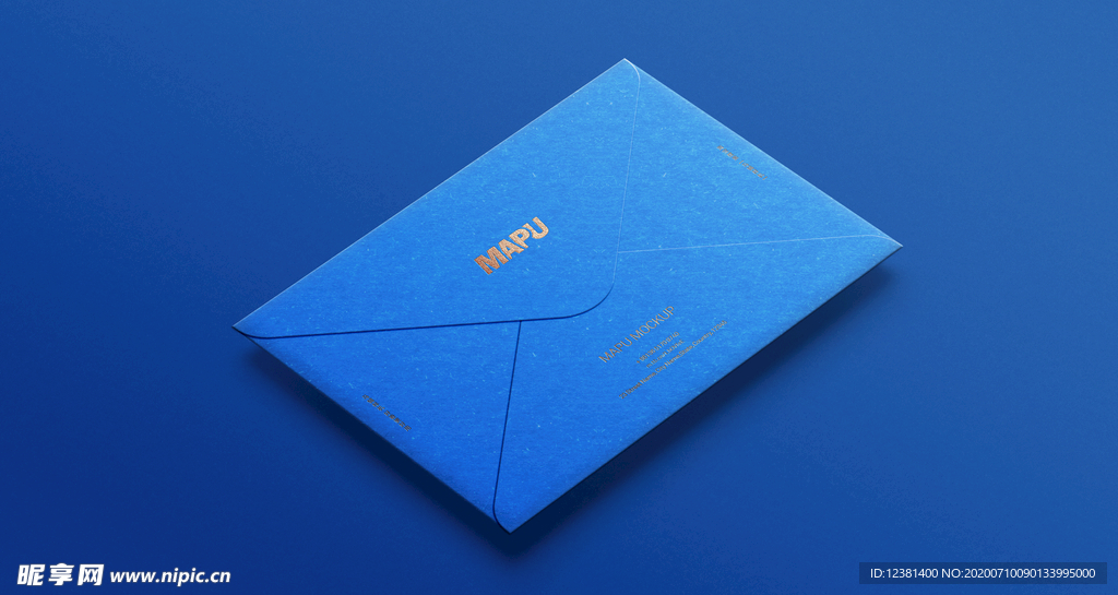 高端信封 邀请函 品牌样机