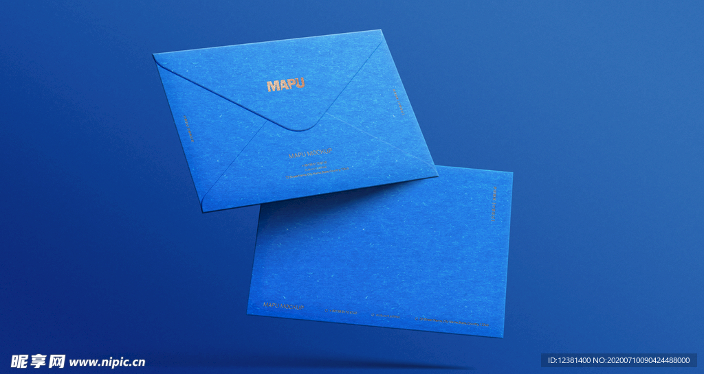 高端信封 邀请函 品牌样机 l