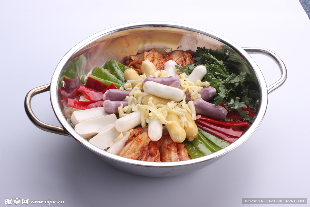 芝士年糕泡菜火锅