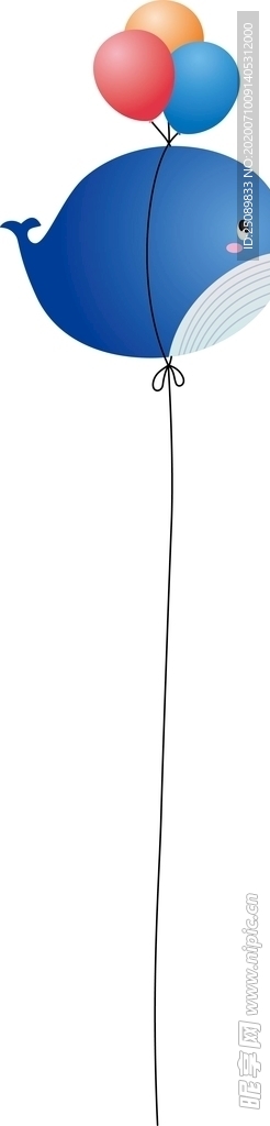 鲸鱼气球