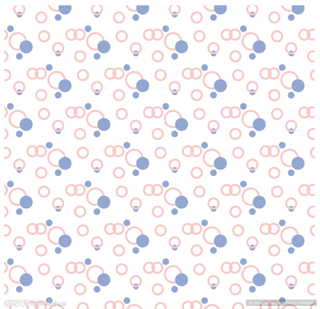 可爱圈圈图 简约 卡通