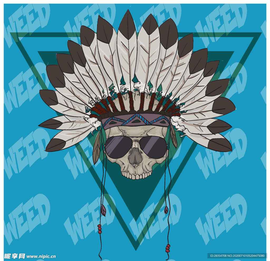 部落艺术 部落首领 设计