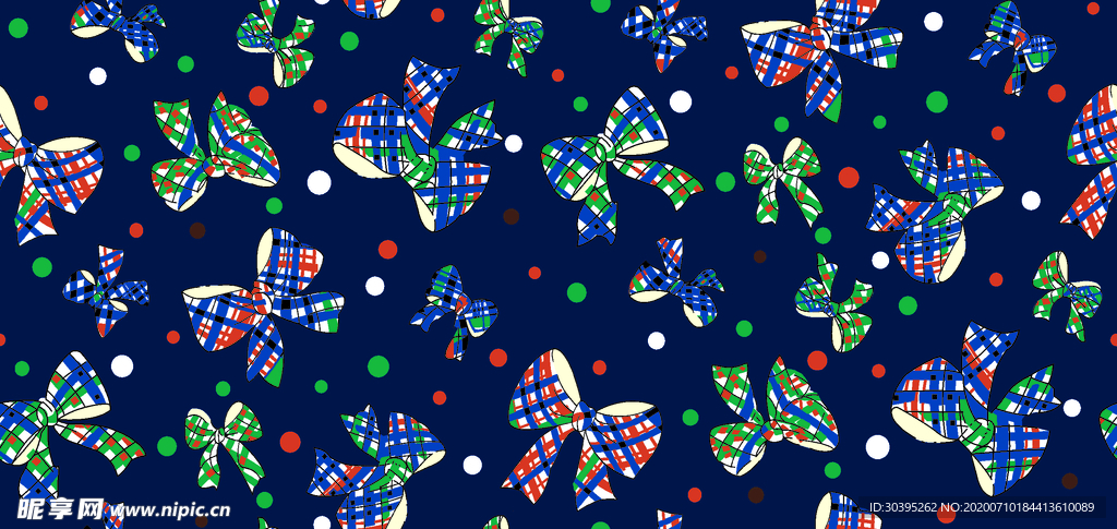 圆点 蝴蝶结 爆款 大牌 数码