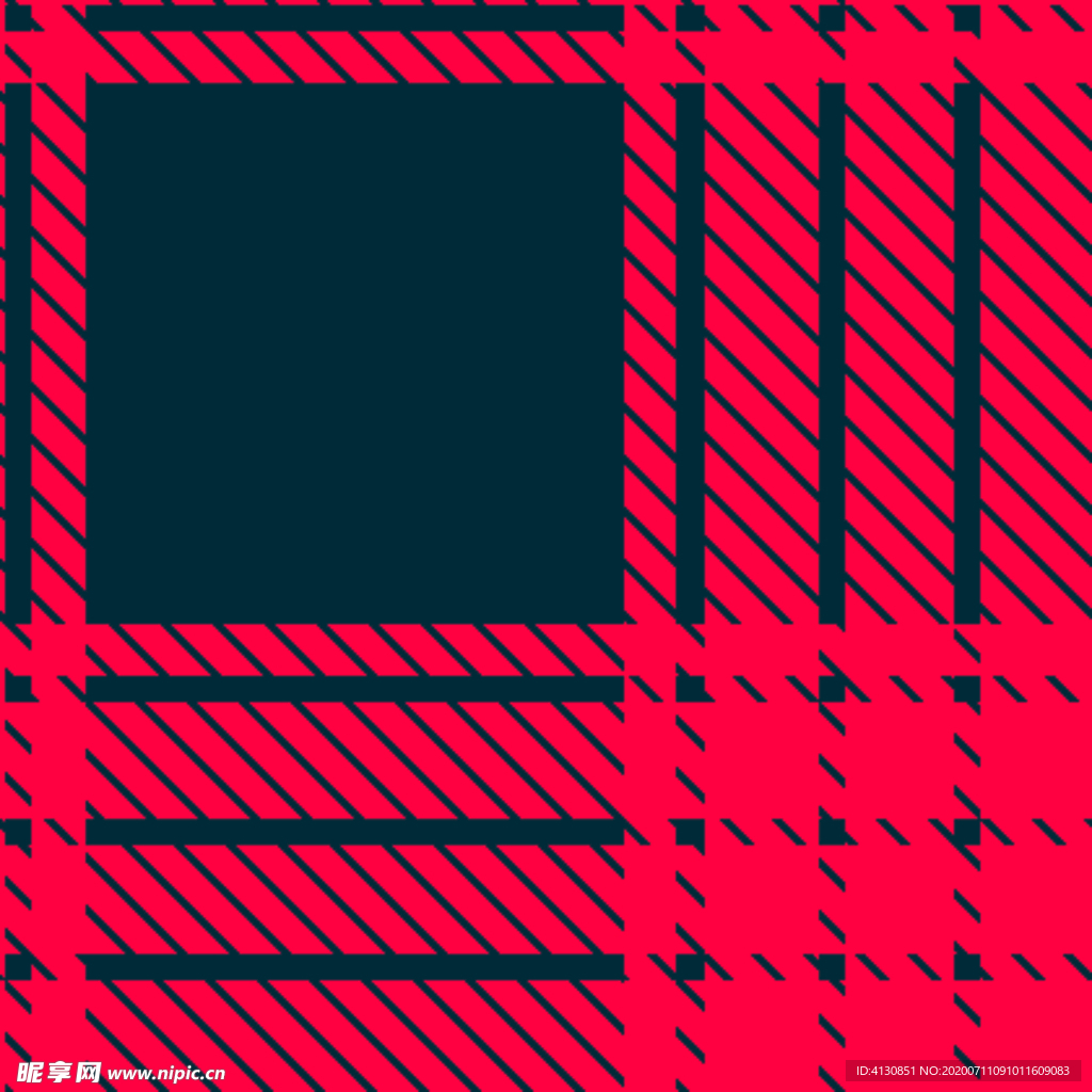 格子 匹布 四方回位花  豹