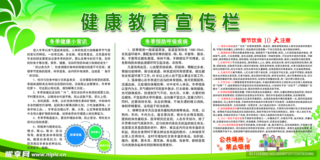 健康教育宣传栏