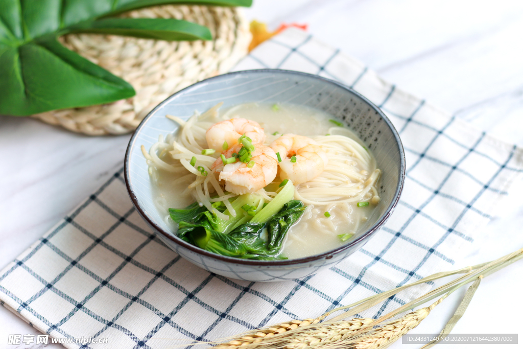 日系海鲜面摄影图