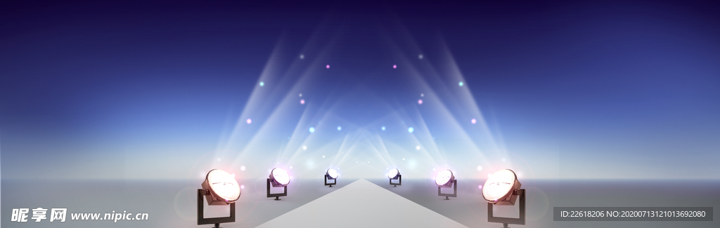 发布会舞台电商素材