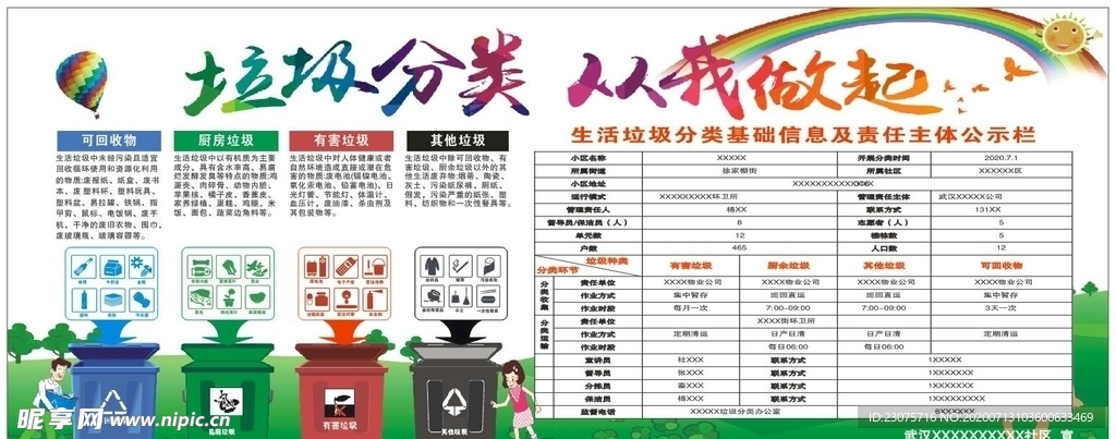 垃圾分类  从我做起