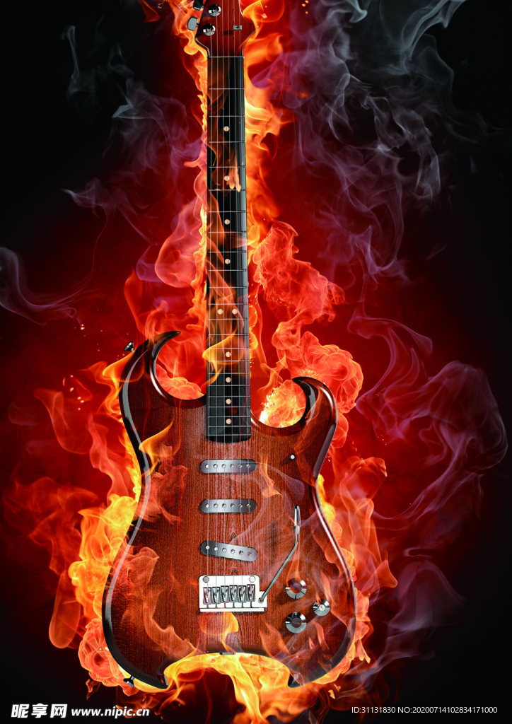 火焰吉他