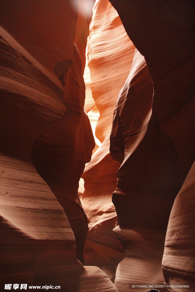 美国旅游 羚羊峡谷 洪水侵蚀