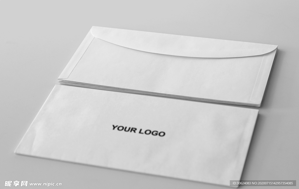 信封效果图 信封样机