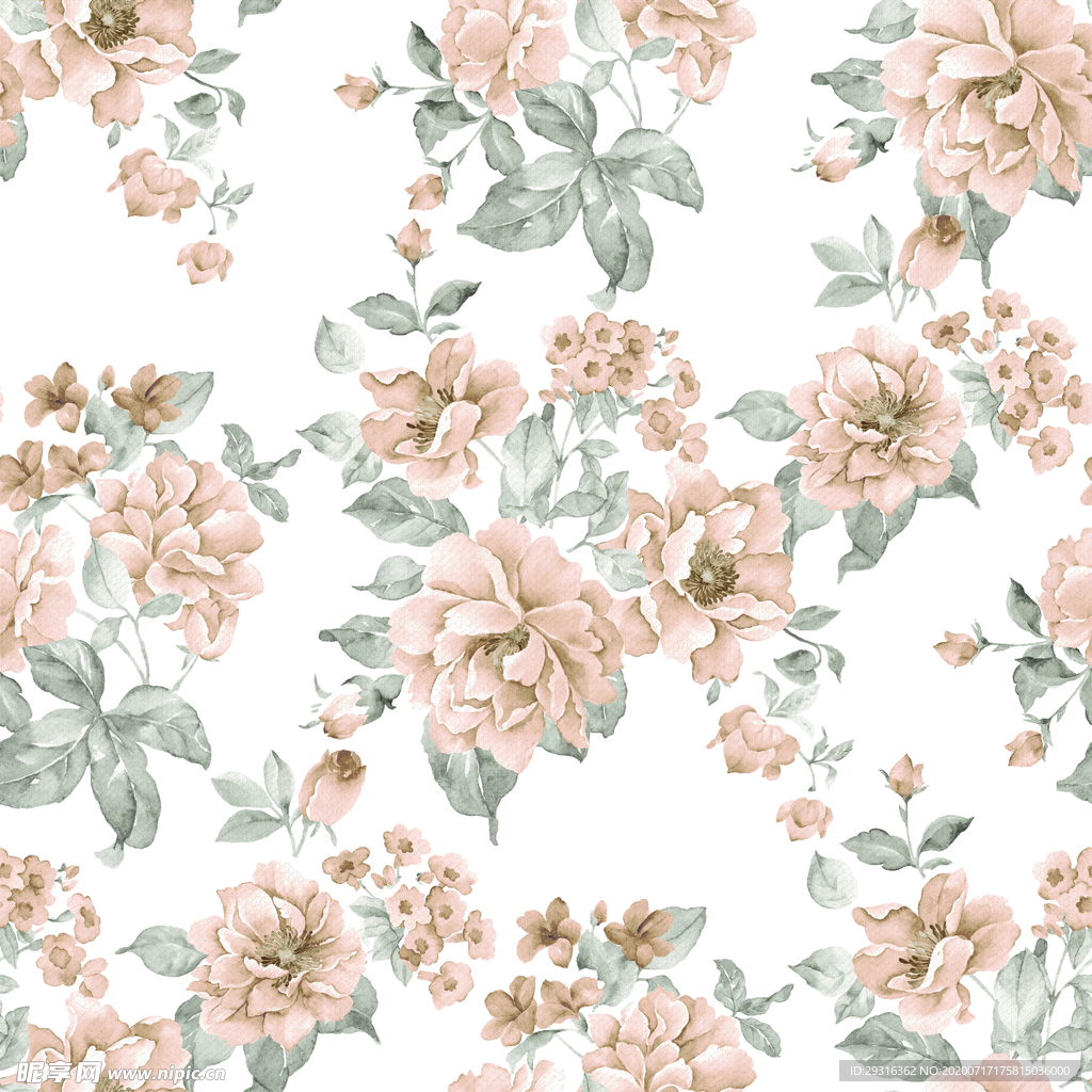 大牌 玫瑰花 数码印花 扎染