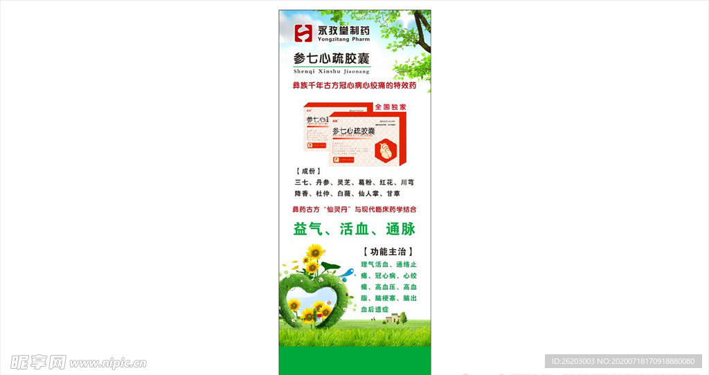 参七心疏胶囊 海报