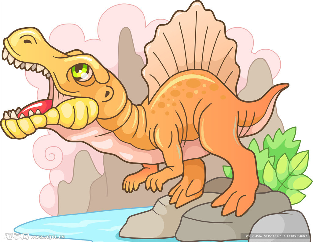 卡通恐龙