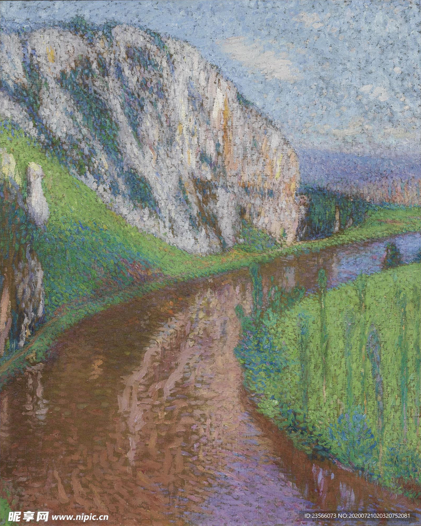 田园风景古典油画