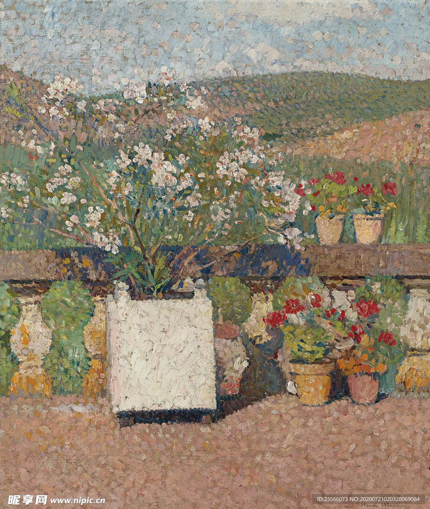 田园风景古典油画