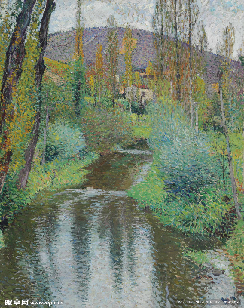 田园风景古典油画