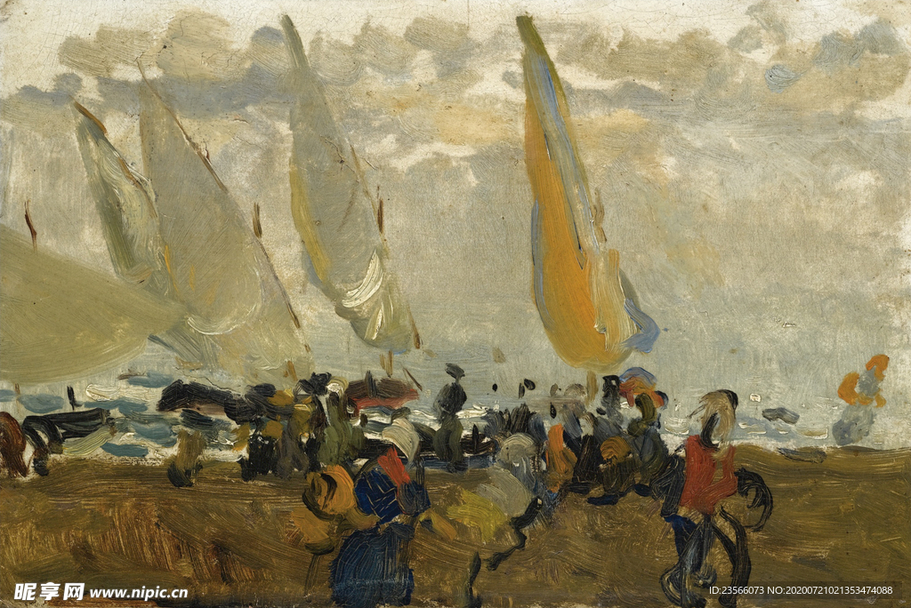 田园风景古典油画