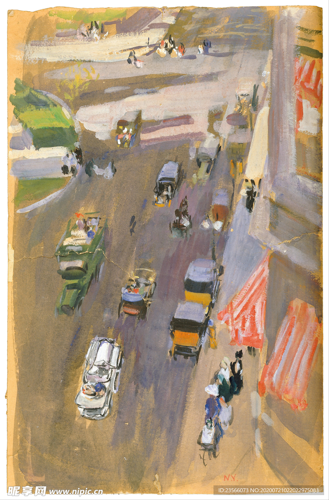 欧式田园风景油画