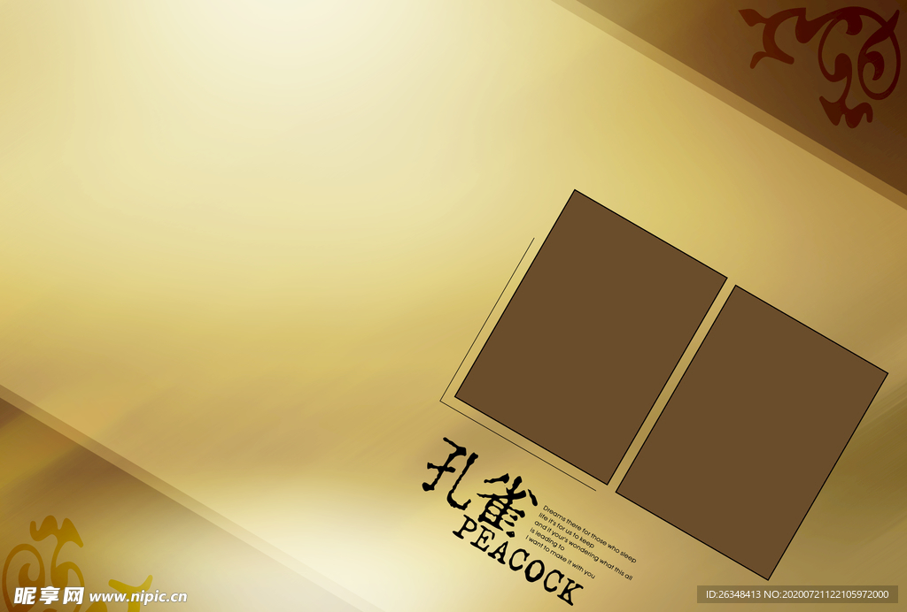 相册模板背景素材图片