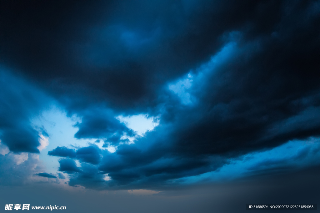 暴风雨 阴天 雨天天空素材图片
