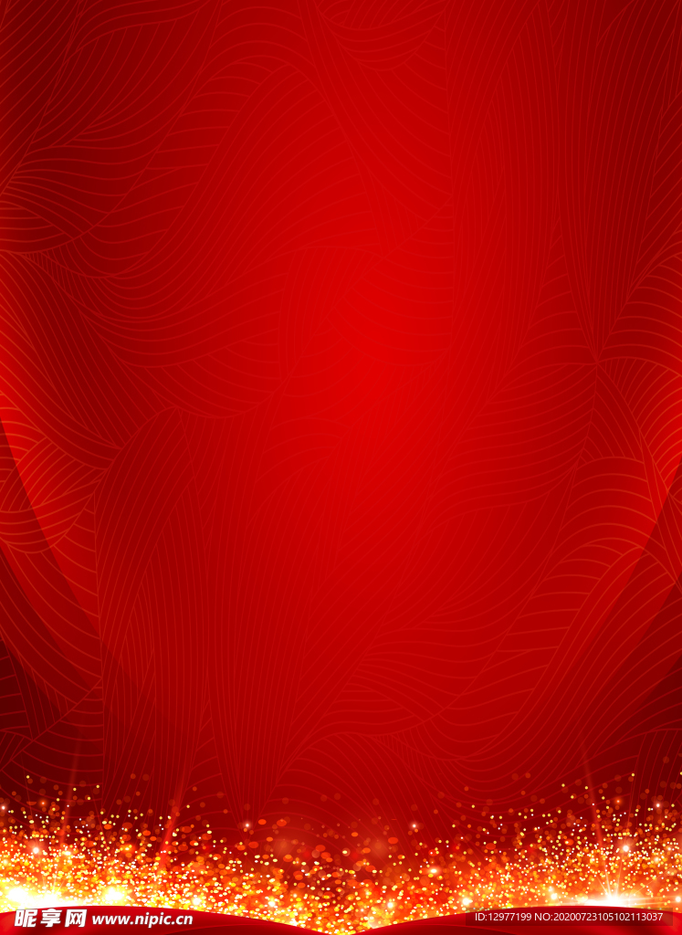 红色背景