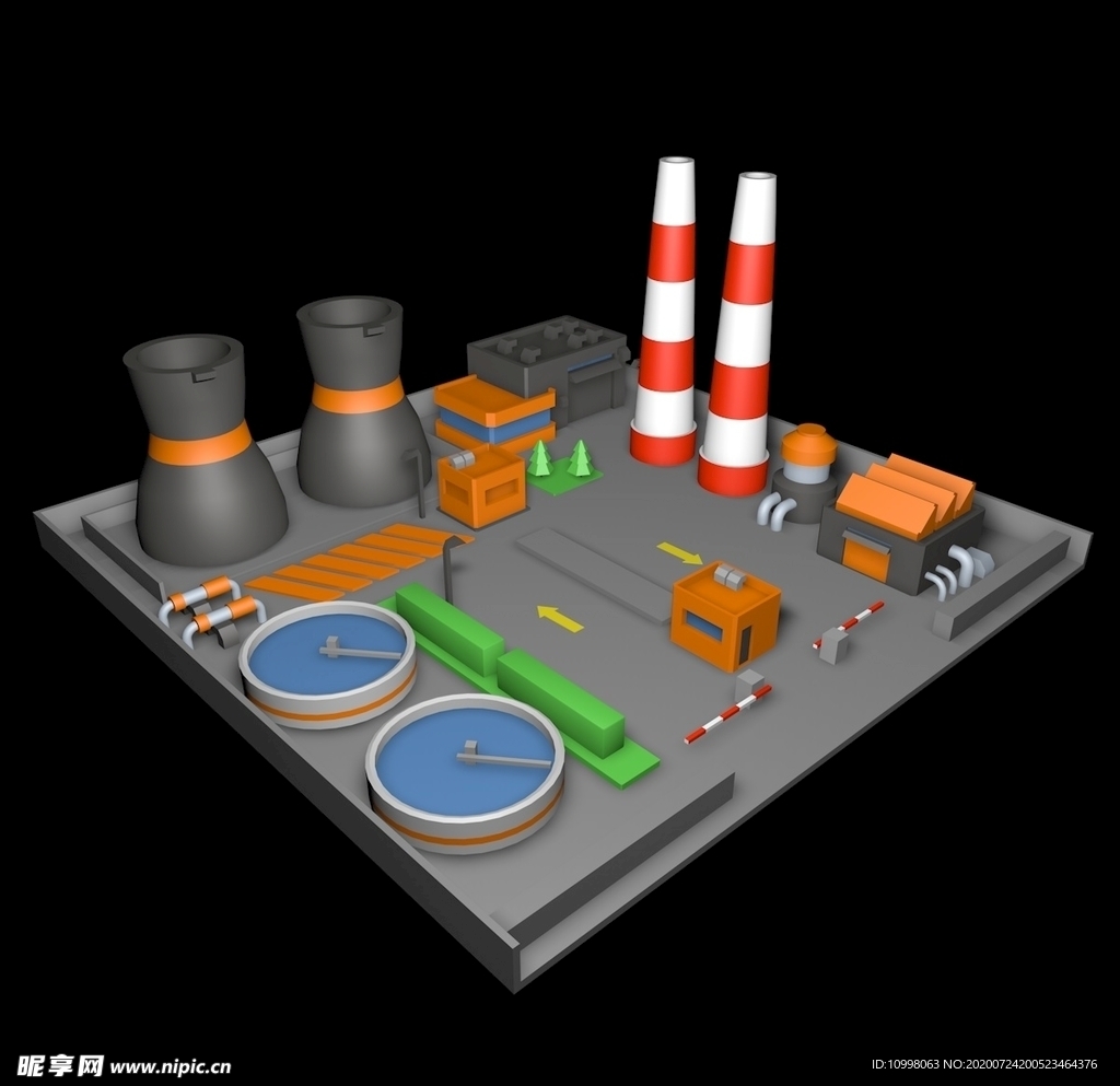 c4d工厂工程文件