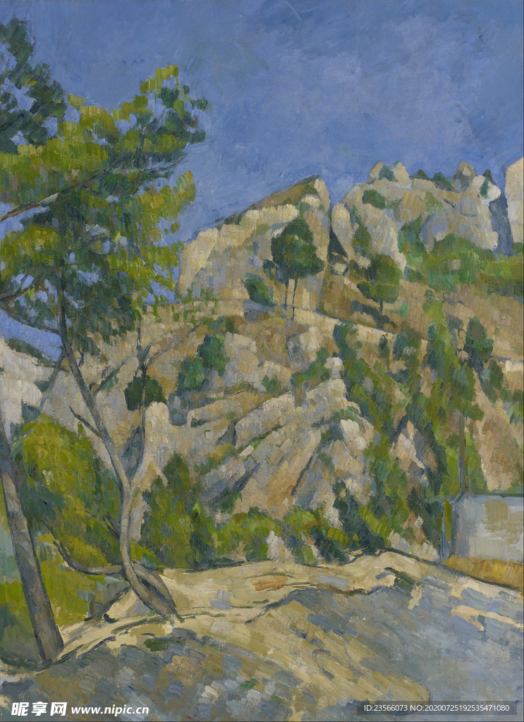 户外风景油画