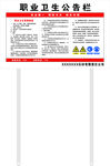 石场职业卫生公告栏
