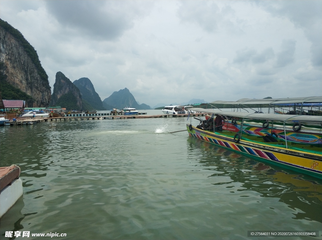 泰国普吉岛海岛海水海景