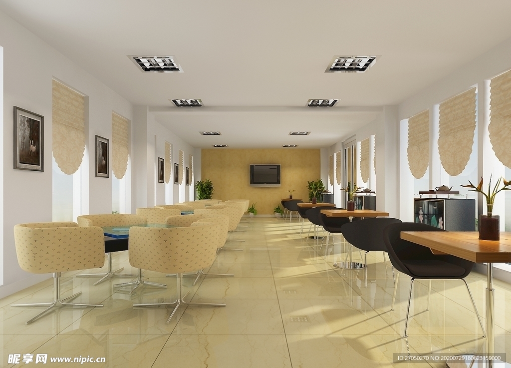 学校休闲厅效果